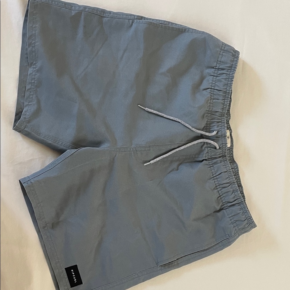Rip Curl Gray Shorts with Black Logo